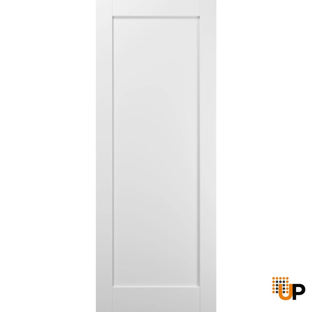 Quadro 4111 interior door slab 30x96 white Photo #1