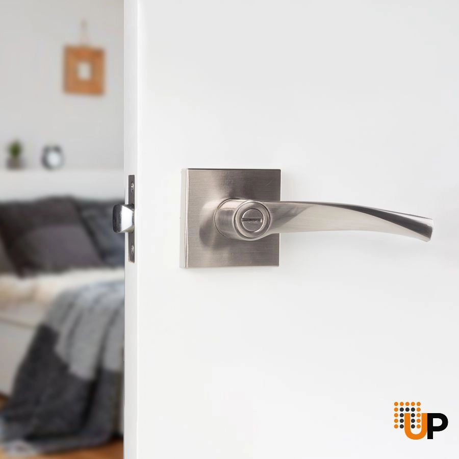 PRAHA Classic Design Handle-Satin Nickel-Passage photo#4