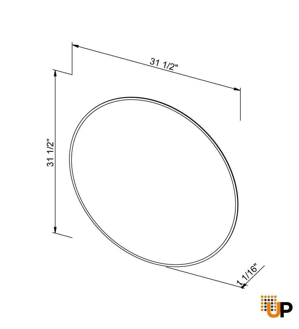 LED Mirror For Bath Vanity Della Collection - 32" photo#7