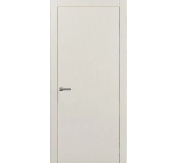 Modern Solid Interior Door with Handle | Planum 0010 Patina Antiqe 18" x 80" | Single Regural Panel Frame Trims | Bathroom Bedroom Sturdy Doors