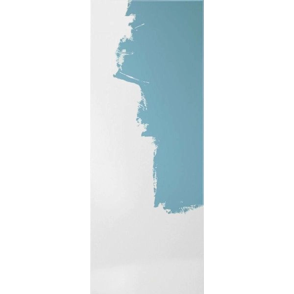 Slab Barn Door Panel | Planum 0010 Primed | Sturdy Finished Flush Modern Doors | Pocket Closet Sliding