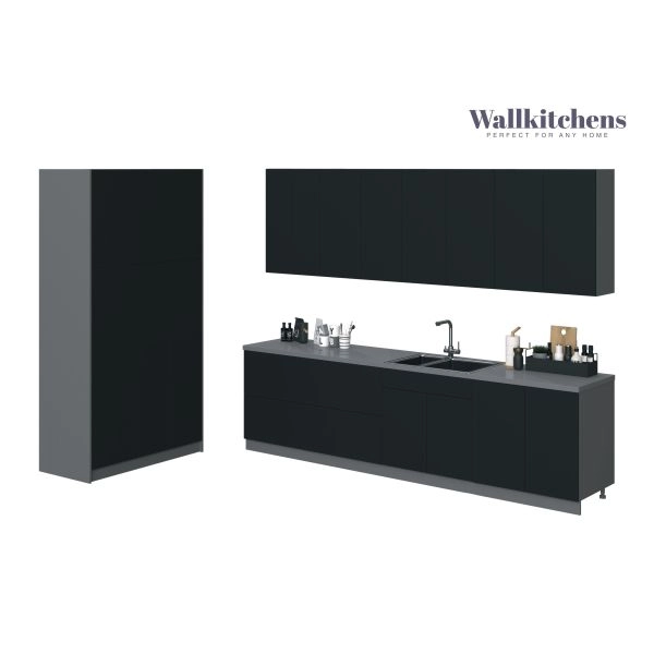 Kitchen Oasis Collection Black Color Base Size 10Ft Wide