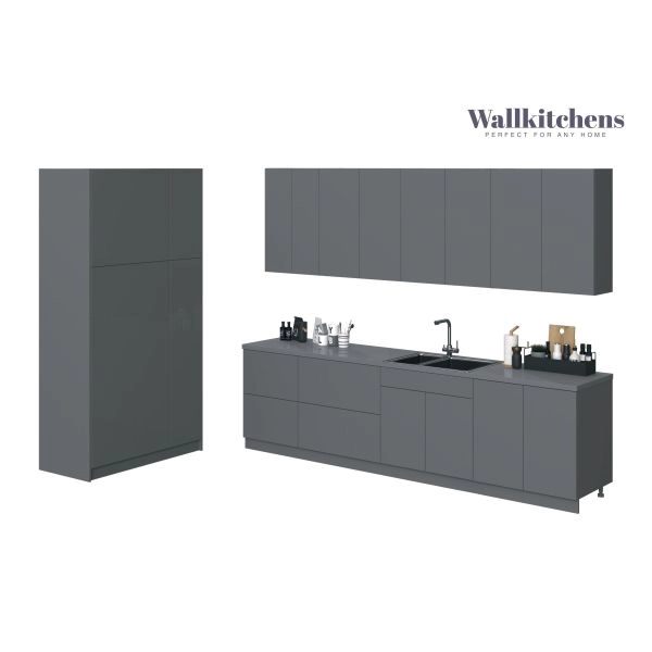 Kitchen Oasis Collection Gray Color Base Size 10Ft Wide