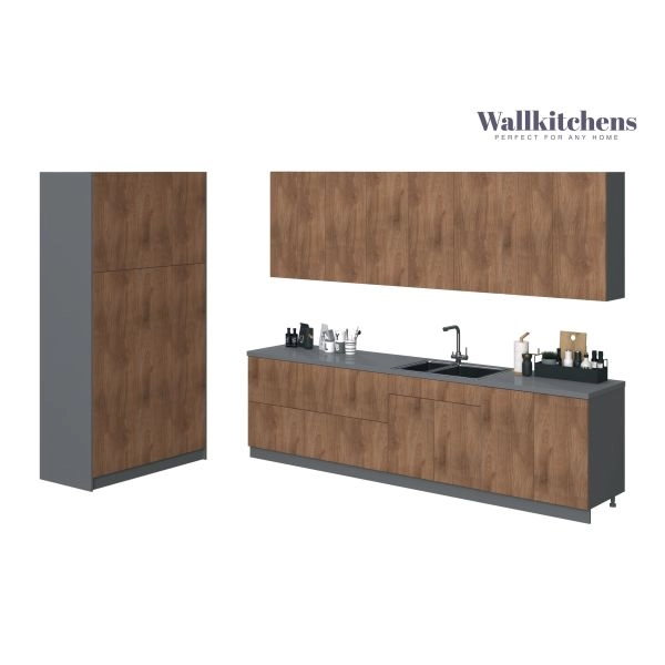 Kitchen Oasis Collection Natural Teak Color Base Size 10Ft Wide