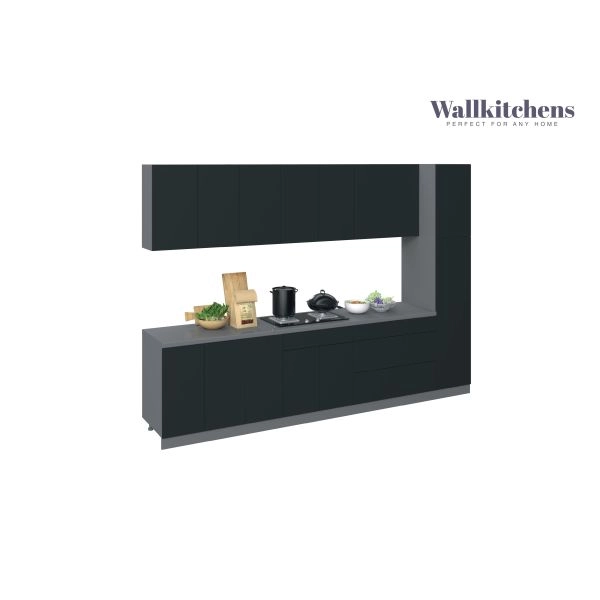 Kitchen Metropolitan Collection Black Color Base Size 11Ft Wide
