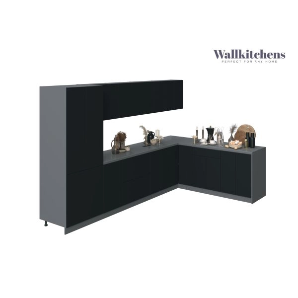 Kitchen Prestige Collection Black Color Base Size 11Ft Wide