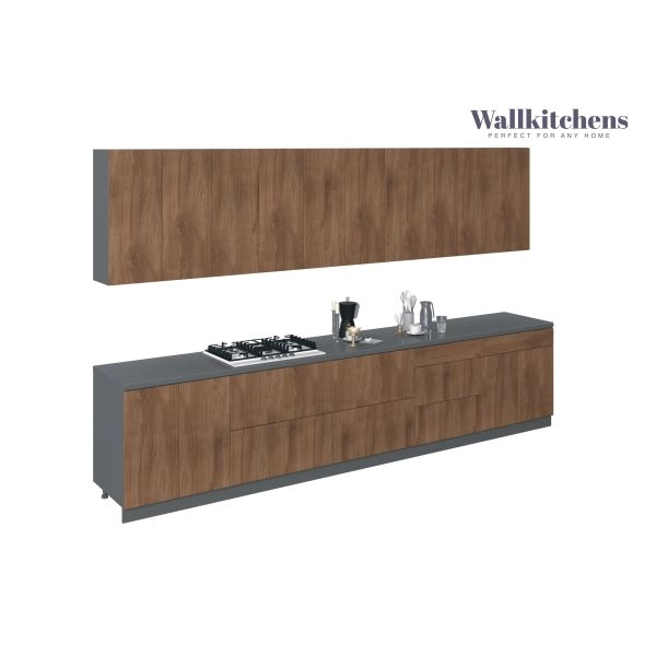 Kitchen Signature Collection Natural Teak Color Base Size 13Ft Wide