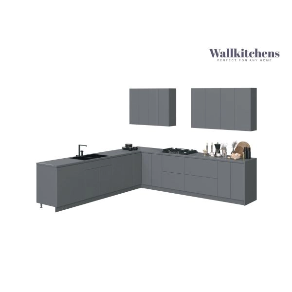 Kitchen Prodigy Collection Gray Color Base Size 11Ft Wide