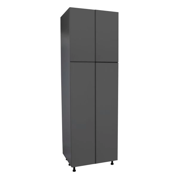 24" x 84" Utility Cabinet-Four Door-with Grey Gloss door