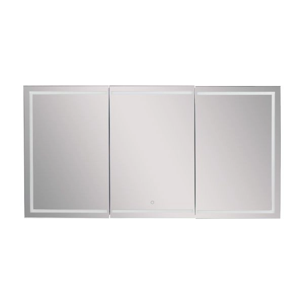 LED Medicine Cabinet SUMMER Collection - 60"-White Matte