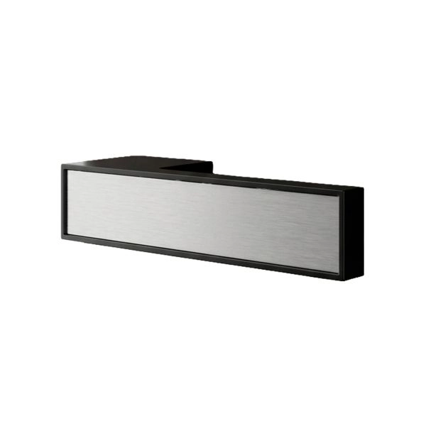 Door Euro Handle 3084 for Magnetic Lock, Black Passage