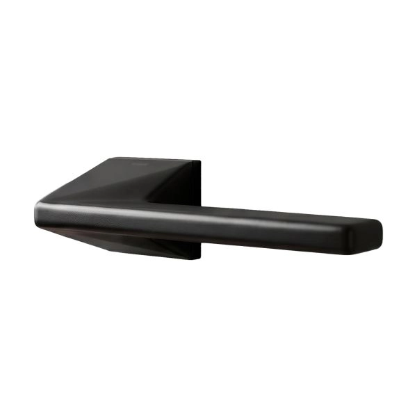 Door Euro Handle 4130 for Magnetic Lock, Black Passage