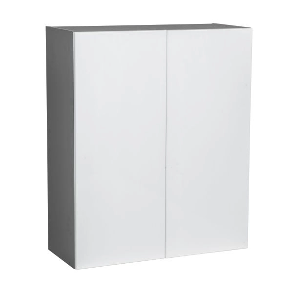 24" x 36" Wall Cabinet-Double Door-with White Gloss door