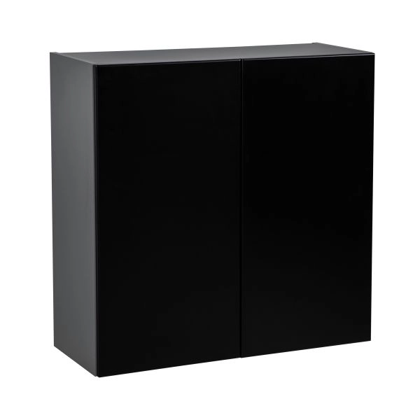 36" x 30" Wall Cabinet-Double Door-with Black Matte door