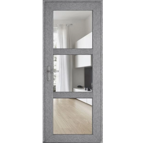  Manux 8555 Grey Ash Clear Glass 