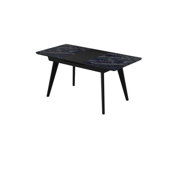 Dining Table GENOA 47(62)x31x29 NAMIBIA BLACK