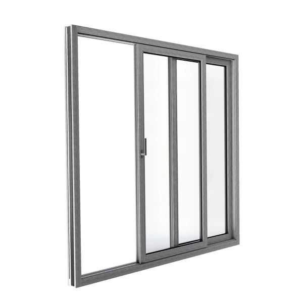  Patio 8166 Gray Ash 64" x 80" Left active door 