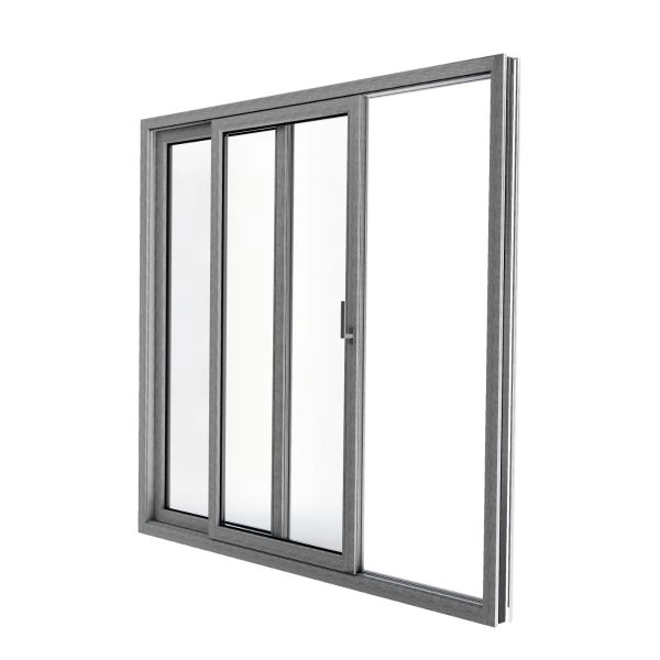  Patio 8166 Grey Ash 64" x 80" Right active door 