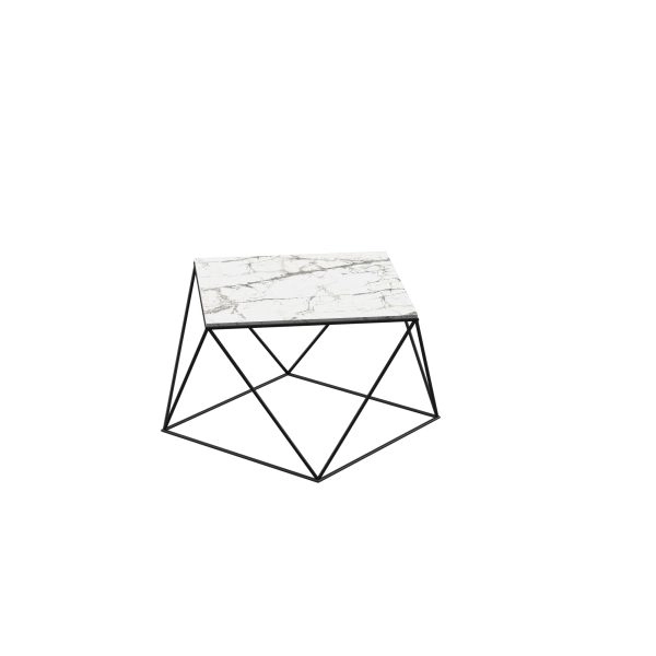 Coffe Table VERONA 23x23x17 ERDEK BLANCO