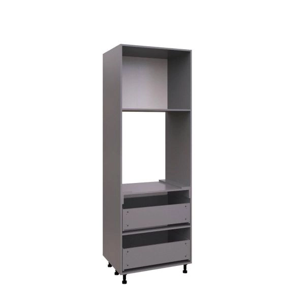 SOC3096DD-DD-GRE Tall Single Oven Cabinets 
