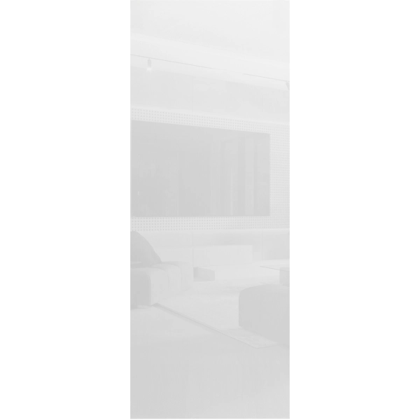 Slab Door Panel 18 x 80 inches | Planum 0010 Gloss White | Bathroom Bedroom Doors