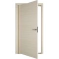 Interior Pivot Door / Planum 0010 White Silk / Single Flush Panel Frame Magnetic Lock / Bathroom Bedroom Modern Doors 36" x 80" Natural Veneer