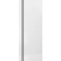Slab Barn Door Panel | Planum 0016 Walnut and Aluminum Strips | Sturdy Finished Flush Modern Doors | Pocket Closet Sliding White