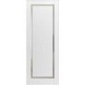 Slab Barn Door Panel | Planum 0888 Painted White with Frosted Glass | Sturdy Finished Flush Modern Doors | Pocket Closet Sliding-32" x 84" Painted White