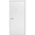 Modern Wood Interior Door with Hardware | Planum 0990 White Silk | Single Panel Frame Trims | Bathroom Bedroom Sturdy Doors-36" x 84" Painted White