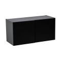 24" x 18" Wall Cabinet-Double Door-Grey Black