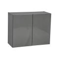 30" x 24" Wall Cabinet-Double Door-Grey Grey