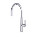 LUNA Kitchen Premium Quality Sink Faucet, Black Matte Chrome