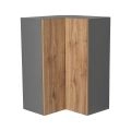 24" x 36" Wall Easy Reach-Double Door-Grey Natural Teak