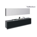 Kitchen Signature Collection Gray & White Gloss Color Base Size 13Ft Wide Black & White Gloss