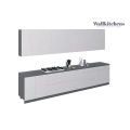Kitchen Signature Collection Gray & White Gloss Color Base Size 13Ft Wide White Gloss