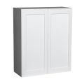 30" x 36" Wall Cabinet-Double Door-Grey White