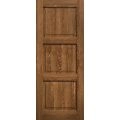 Slab Door Panel 30 x 84 inches | Ego 5010 Painted Black Oak | Wood Veneer Doors | Pocket Closet Sliding Barn EGO Cognac Oak