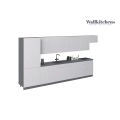 Kitchen Imperial Collection Black Color Base Size 15Ft Wide White Gloss