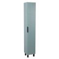 Side Vanity Cabinet Trevi Collection  Anthracite Color 12" Green Matte