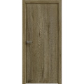 Interior Solid French Door 18 x 80 inches | BASIC 3001 Ash Franko | Single Regular Panel Frame Handle | Bathroom Bedroom Modern Doors Antique Oak