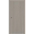 Sliding Closet Bi-fold Doors 36 x 80 inches | BASIC 3001 Caramel Oak | Sturdy Tracks Moldings Trims Hardware Set | Wood Solid Bedroom Wardrobe Doors Oak Franko