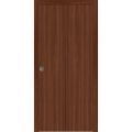 Sliding Closet Bi-fold Doors 36 x 80 inches | BASIC 3001 Caramel Oak | Sturdy Tracks Moldings Trims Hardware Set | Wood Solid Bedroom Wardrobe Doors Walnut Franko