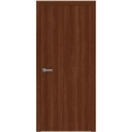 Interior Solid French Door 32 x 96 inches | BASIC 3001 Ash Franko | Single Regular Panel Frame Handle | Bathroom Bedroom Modern Doors Walnut Franko