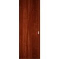 Hidden Barn | Basic 3001 Walnut Franko | Wood Veneer Doors | Magic Concealed Sliding Set | 42" x 84" Walnut Franko