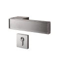 Door Euro Handle 3084 for Magnetic Lock, Satin chrome Entry Satin Chrome