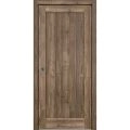 Panel Pocket Door | Quadro 4111 White Silk | Kit Trims Rail Hardware | Solid Wood Interior Pantry Kitchen Bedroom Sliding Closet Sturdy Doors Walnut
