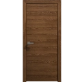 Interior Solid French Door 18 x 80 inches | Ego 5000 Painted White Oak | Single Regular Panel Frame Handle | Bathroom Bedroom Modern Doors EGO Cognac Oak
