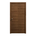 Sliding Closet Bi-fold Doors 84 x 84 inches | Ego 5000 Cognac Oak Veneer | Sturdy Tracks Moldings Trims Hardware Set | Wood Solid Bedroom Wardrobe Doors EGO Cognac Oak