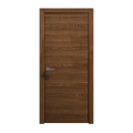 Interior Solid French Door 36 x 84 inches | Ego 5000 Painted White Oak | Single Regular Panel Frame Handle | Bathroom Bedroom Modern Doors EGO Cognac Oak