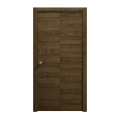 Sliding Closet Bi-fold Doors 84 x 84 inches | Ego 5000 Cognac Oak Veneer | Sturdy Tracks Moldings Trims Hardware Set | Wood Solid Bedroom Wardrobe Doors EGO Marble Oak